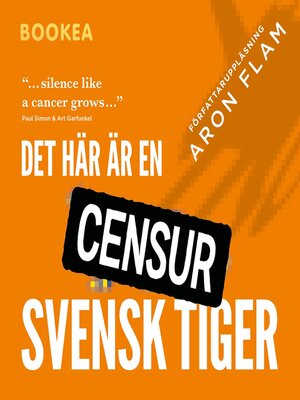 cover image of Det här är en svensk tiger